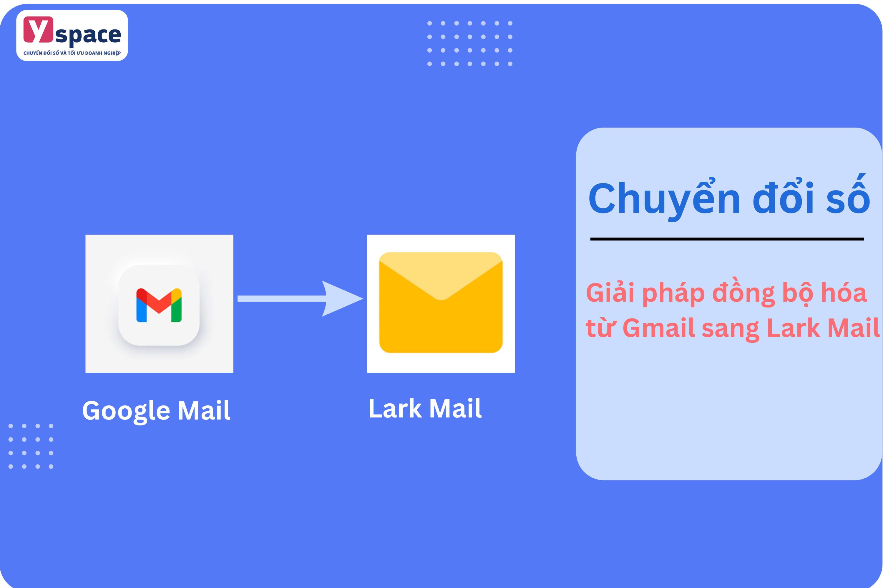 Giải pháp đồng bộ hóa từ Gmail sang Lark Mail