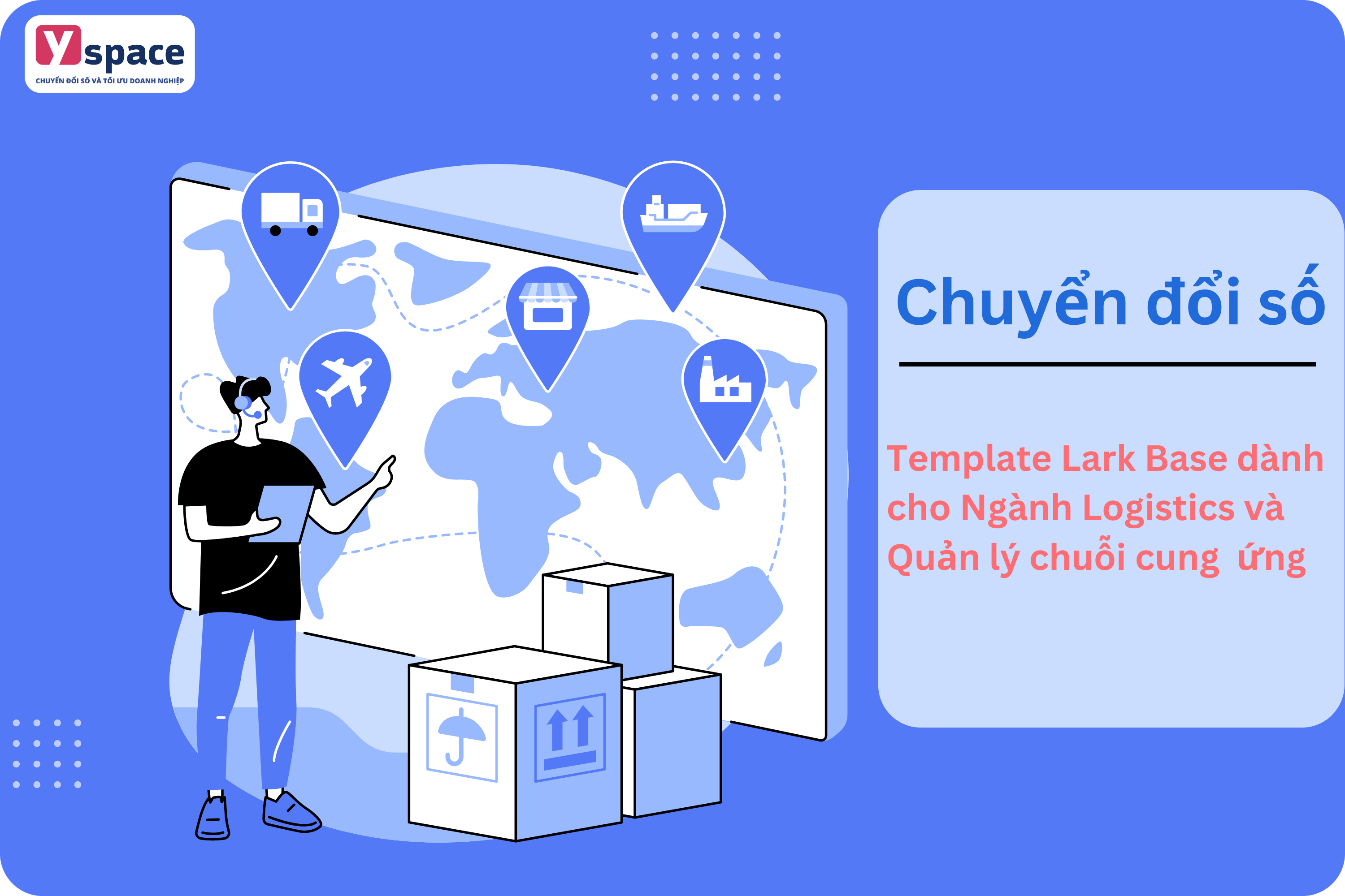 Template Lark Base dành cho Ngành Logistics và Quản lý chuỗi cung ứng