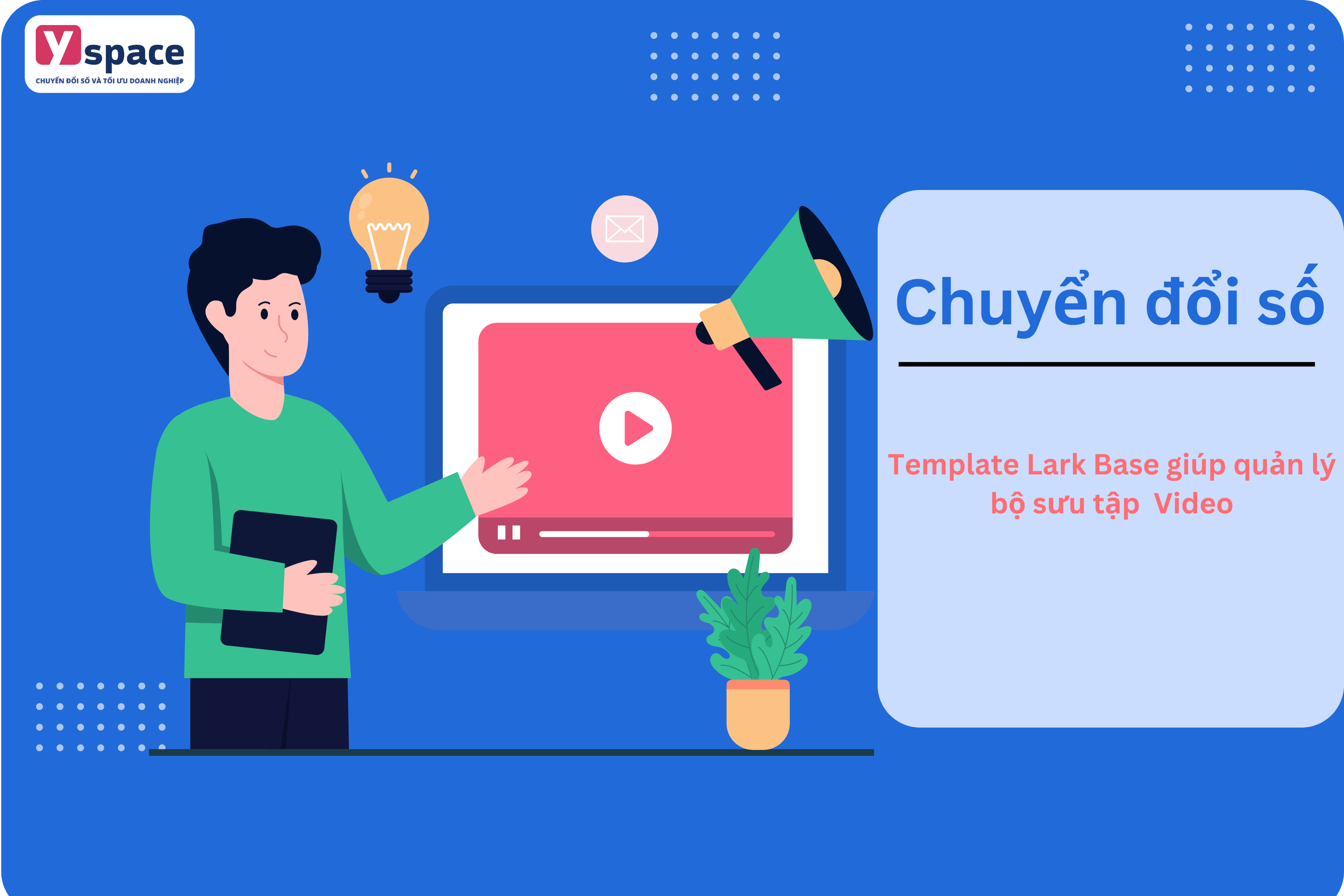 Template Lark Base giúp quản lý bộ sưu tập Video