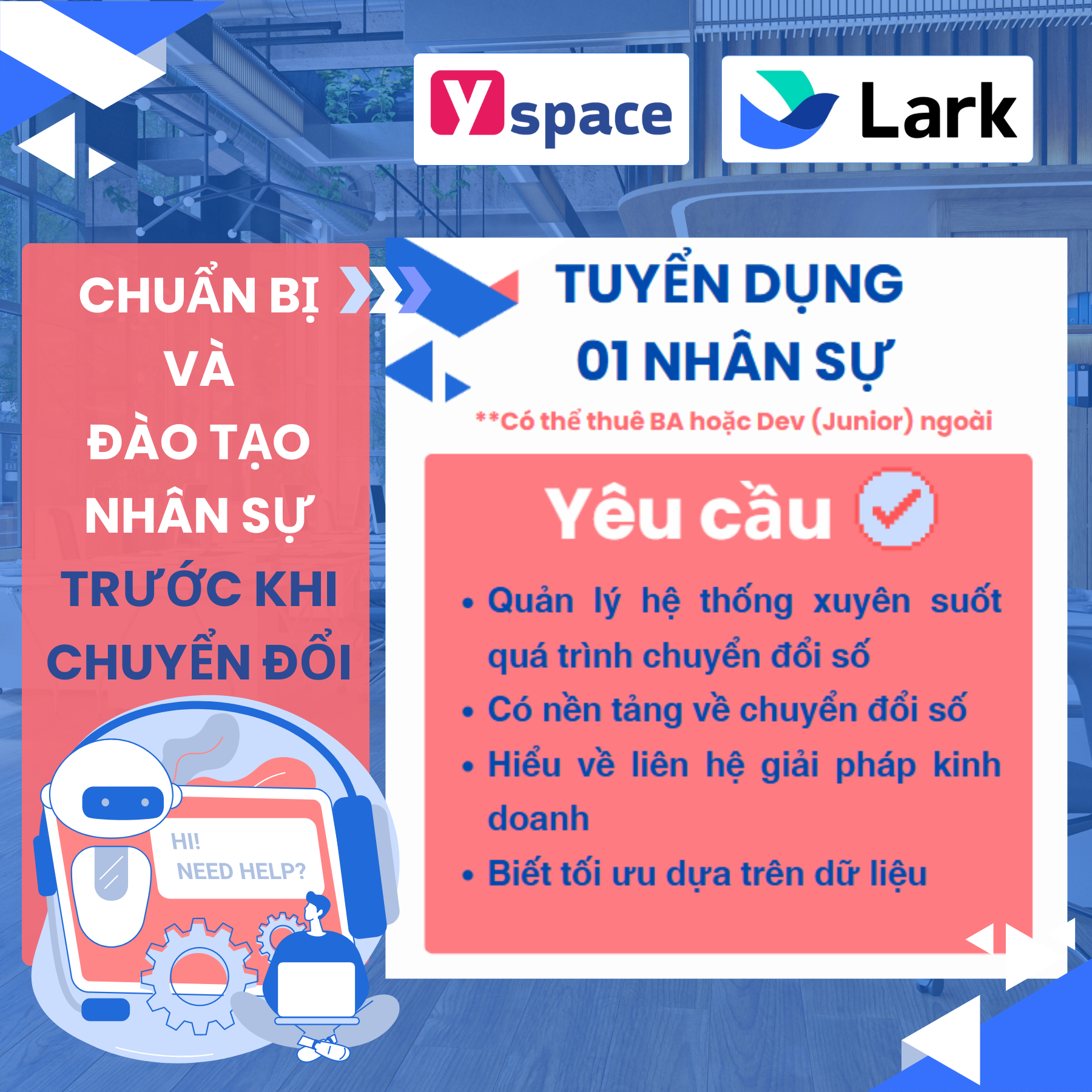 Đào tạo nhân sự trước khi chuyển đổi số