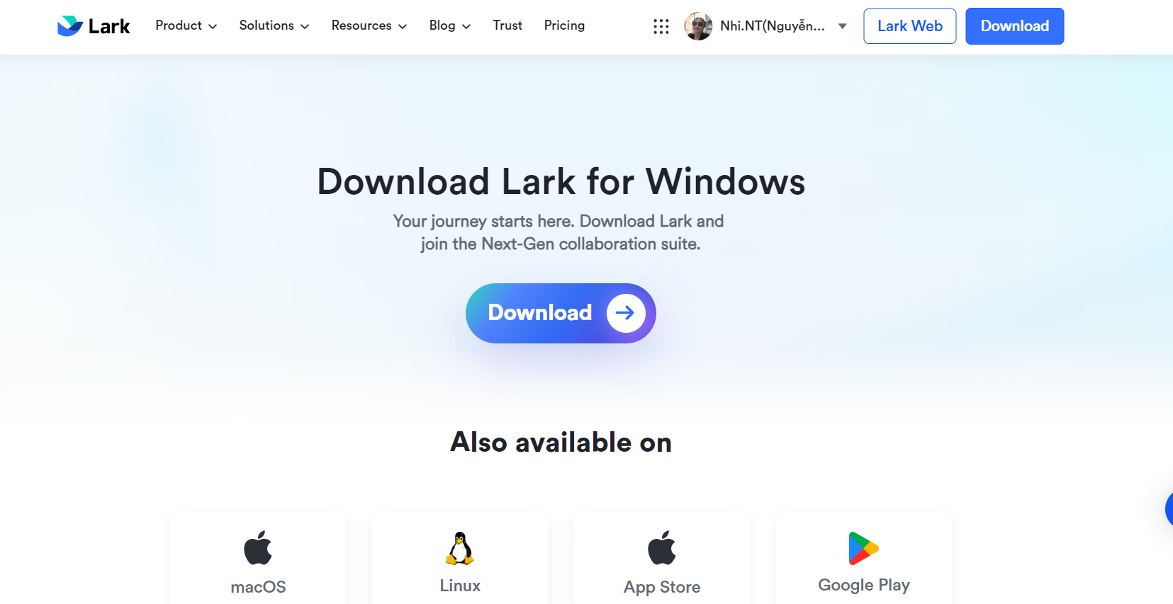 Tải Larksuite