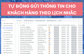 Chăm sóc khách hàng tự động sau khi sử dụng sản phẩm, dịch vụ trên Larksuite (Lark)