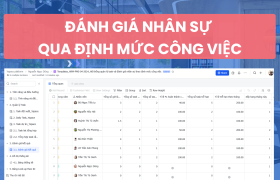 Quản lý nhân sự theo định mức công việc trên Larksuite