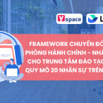 Framework chuyển đổi số phòng hành chính - nhân sự cho trung tâm đào tạo với quy mô 20 nhân sự trên Lark