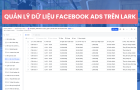 Xây dựng hệ thống quản lý dữ liệu ads Marketing trên nền tảng Larksuite (Lark)