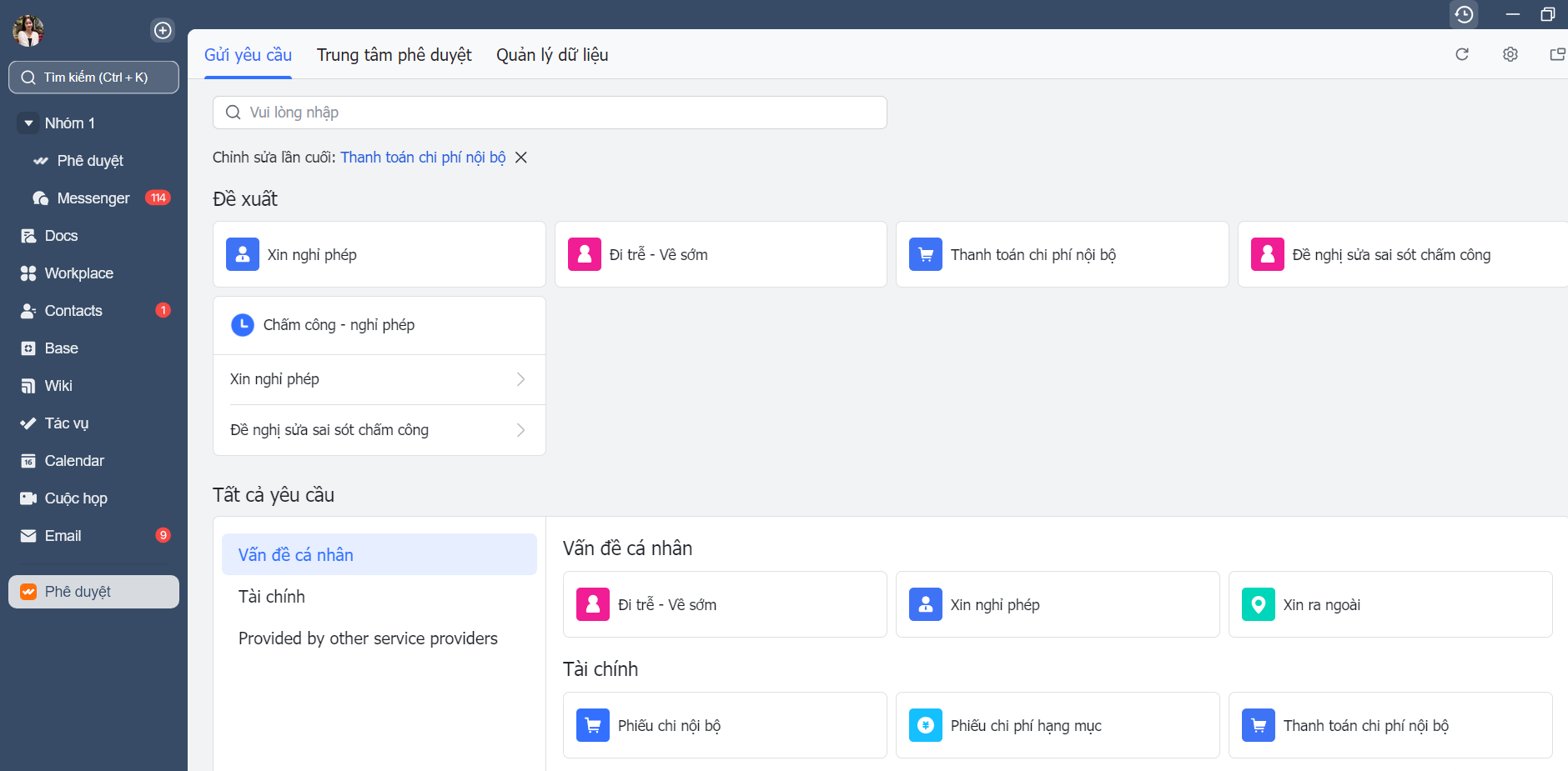 Phê duyệt đơn từ, xin nghỉ phép nhanh chóng với Lark Approval