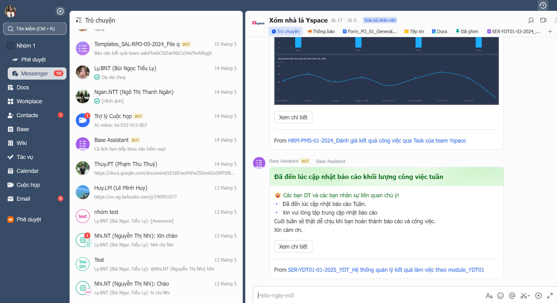 Hướng dẫn sử dụng Lark Messenger: Chat, nhóm và phản hồi thông minh