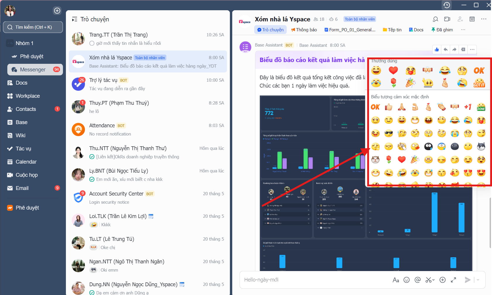 Giao Tiếp Hiệu Quả Với Emoji Và Reaction Trên Lark: Khi Nào Nên Dùng?
