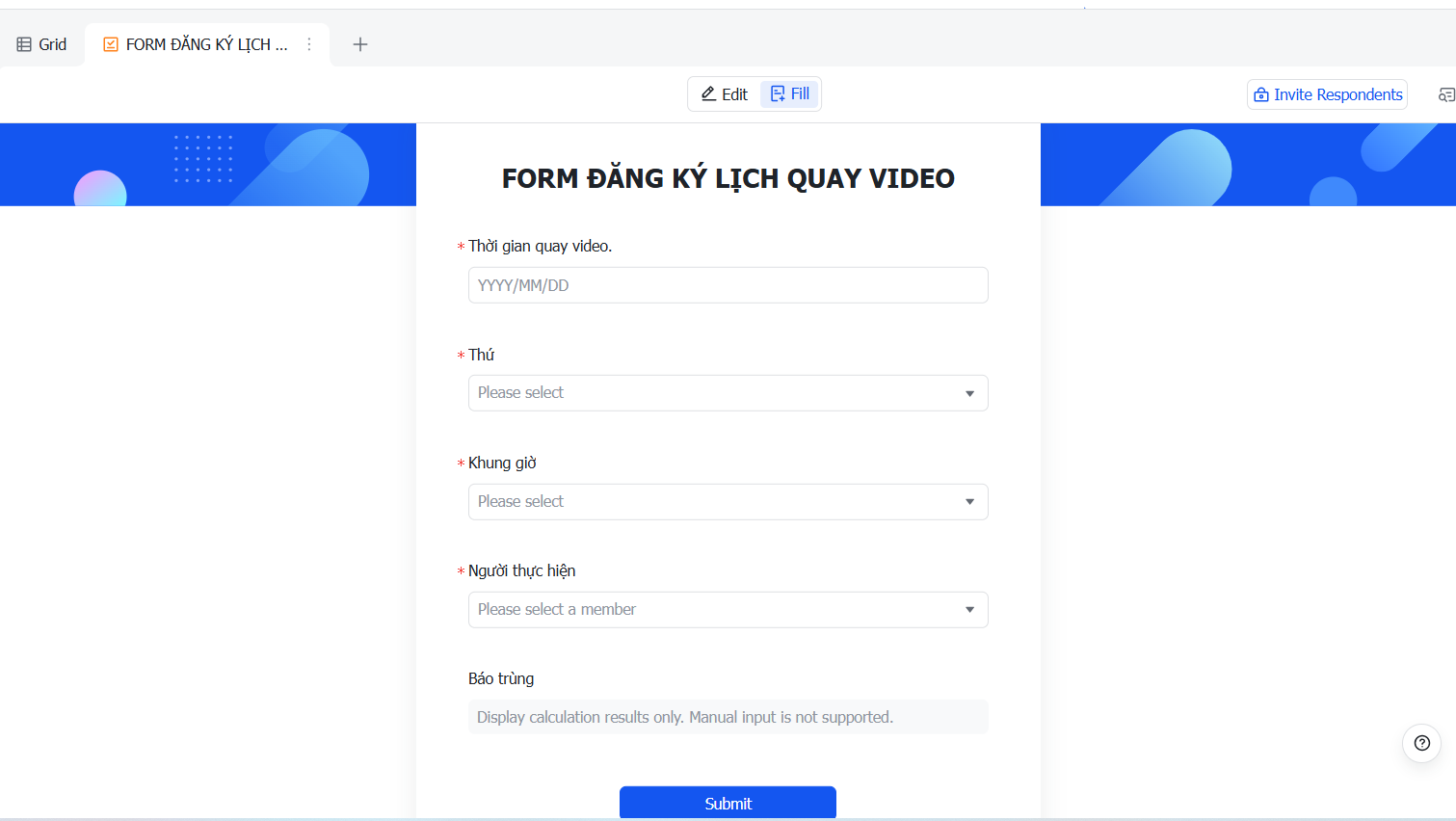 Hướng Dẫn Tạo Form Khảo Sát Thu Thập Dữ Liệu Trên Lark Base