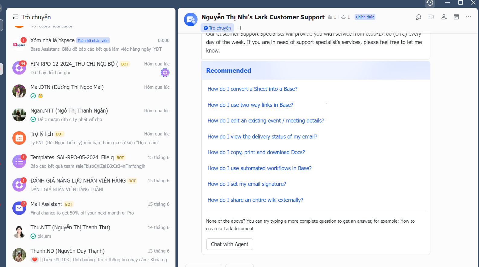 Tư Vấn và Hỏi Đáp Qua Lark Customer Support: Giải Pháp Toàn Diện Cho Doanh Nghiệp Hiện Đại