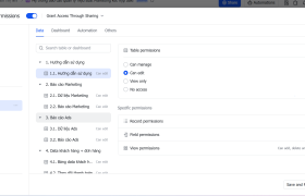 Hướng Dẫn Phân Quyền Nâng Cao Trên File Base Của Lark